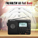 RETEKESS V115 Portable Radio AM FM SW Shortwave USB Recorder