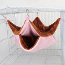 Winter Pet Hammock Cozy Double Layer Plush Sleeping Bag