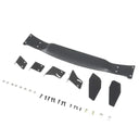 1 Set 1/10 RC Drift Car Wing Tail Plastic Spoiler Parts