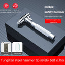 Emergency Aluminum Alloy Safety Hammer with Window Breaker