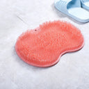 1 Pc Exfoliating Shower Massage Scraper Bath Mat Brush