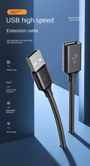 USB Extension Cable USB 2.0 Extender Cord Mini Fast Data