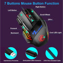 X7 Gamer Mouse: LED Gaming Experience with Customizable DPI  ourlum.com   