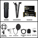 BM-800 USB Recording Microphone Kit For Gaming Podcasting