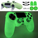 Luminous Glowing Dark Silicone Case For PS4 Controller Skin