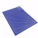 Cultural & Educational Double-sided Cutting Mat for Art & Craft - High-quality PP Plastic, Desktop Protection, Three Sizes  ourlum.com Blue A3 Large 