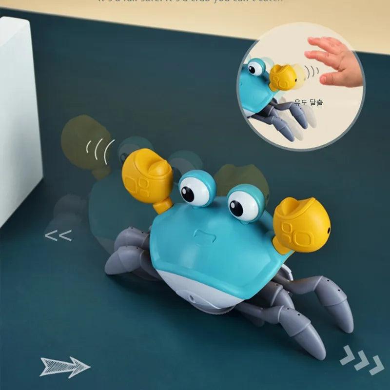 Induction Escape Crab Interactive Learning Toy: Flashing Lights, Engaging Sounds, Remote Control - Fun & Educational  ourlum.com   