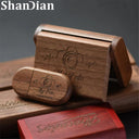 Wooden USB Pen Drive: Elegant Wedding Photography Memory Stick  ourlum.com   