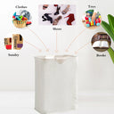 1PC Capacity Storage Dirty Clothes Basket Portable Box 60L