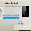 Smart Touch Light Switch: Remote Control and Voice Control