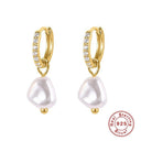 Elegant Silver Pearl Earrings: Timeless Luxury Accessory