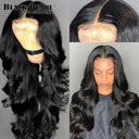 Luxury Body Wave Lace Front Wig - Pre-Plucked Human Hair