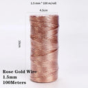 Cotton Macrame Cord Rope Twine String Crafts DIY Bohemia Wedding Decor  ourlum.com SLQ B04 1.5mm 100M  