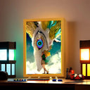 Light Painting Picture Frame Zelda Tears of the Kingdom Led Night Light Moon Lamp Zelda Anime Figure Bedroom Home Decor Gifts  ourlum.com   