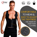 Qtree Men Compression Shirt for Slimming Tummy Control Girdle