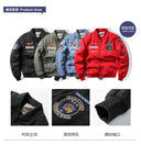 Bomber Jacket Ma1 Air Force Pilot Men Thick Fleece Coat