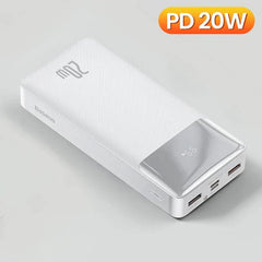 Baseus 30000mAh Power Bank Portable Charger 30000 External Battery PD Fast Charging Pack Powerbank For Phone Xiaomi mi PoverBank