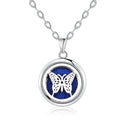 Tree Of Life Essential Oil Diffuser Necklace: Stainless Steel Beauty Gift  ourlum.com N2732-25  