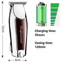 Rechargeable Cordless Hair Trimmer for Men Grooming Tool