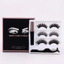 Magnetic Eyelash Kit with Synthetic Lashes for Glam Eyes