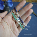 Add Several Miyuki Miyuki Tila Imitating Stone Colorful Bracelet