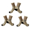 Cactus Jack Hip Hop Crew Socks Sporty Style for All Occasions