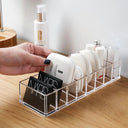 Acrylic Cosmetics Makeup Jewelry Organizer Box: Stylish Desktop Storage  ourlum.com   