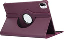 Xiaomi RedMi Pad SE Rotating PU Leather Tablet Stand Case  ourlum.com Purple Mi Pad 6 11 inch 