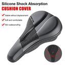 Premium Gel Padded Bike Seat Cover Waterproof Cushion Comfort