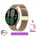 Xiaomi Fashion Round Smartwatch with Customizable Face and Fitness Features  OurLum.com Mesh belt rose gold CHINA 