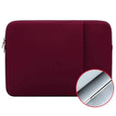 Laptop Sleeve Case: Stylish Protective Cover for Macbook   Asus Dell HP  ourlum.com Wine Red 11 inch 