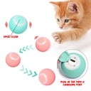 Interactive Cat Toy Ball 360 Automatic Rotating USB Charging