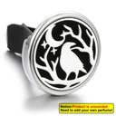 Tree of Life Refillable Car Air Freshener Clip Diffuser