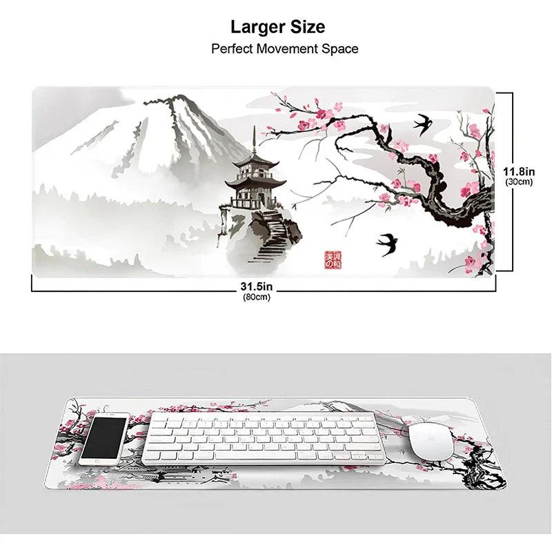 Sakura Gaming Mouse Pad: Enhance Your Setup with Extra-Large Mat  ourlum.com   