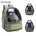 Cat Astronaut Backpack Transparent Breathable Space Capsule Bag