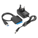 SATA to USB 3.0 Adapter Cable for 3.5/2.5 Inch SSD HDD