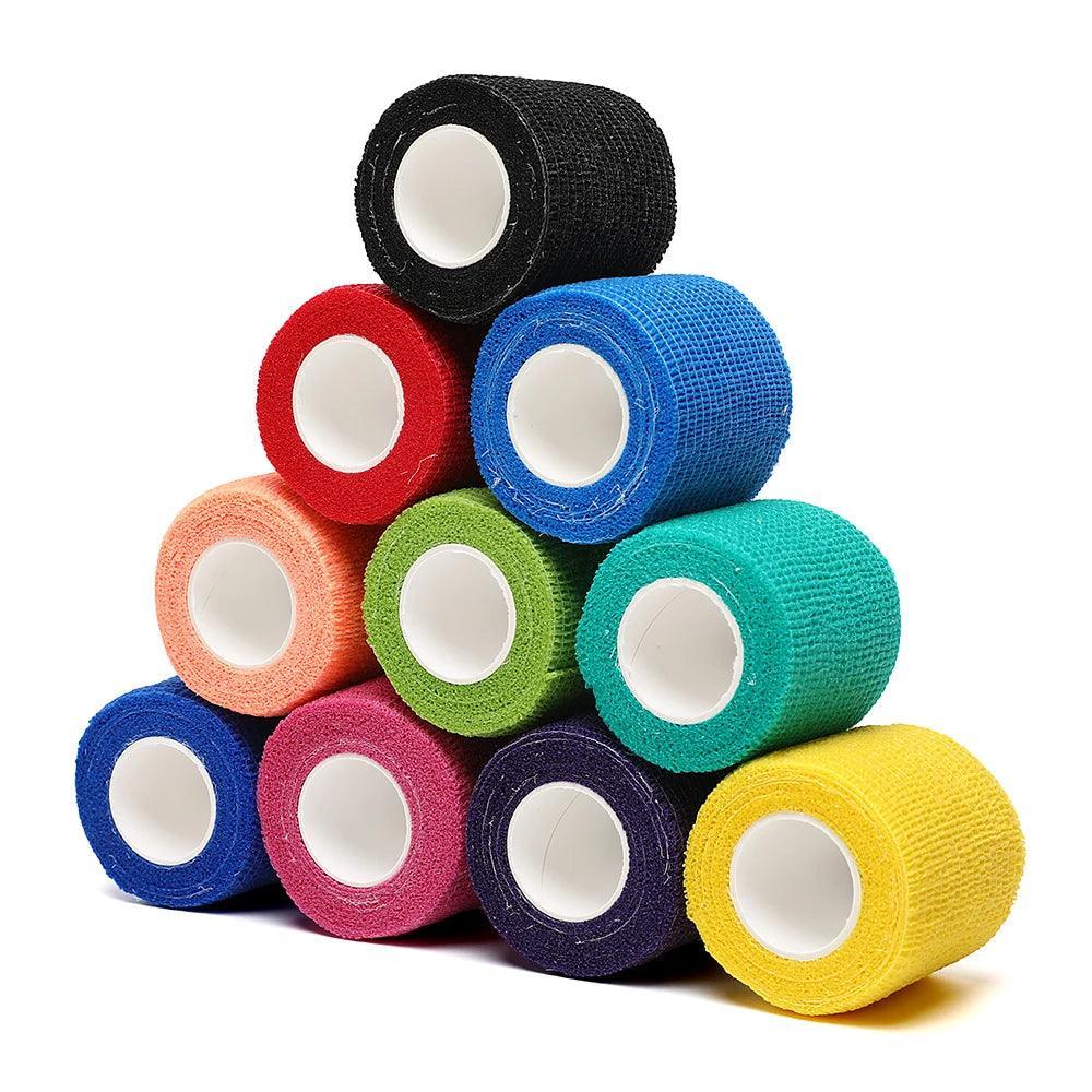 Colorful Athletic Wrap Tape - Ultimate Support & Flexibility for Sports Joints  ourlum.com   