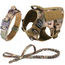 German Shepherd Training Harness & Leash Set for All Dog Breeds  ourlum.com Camouflage Set S 