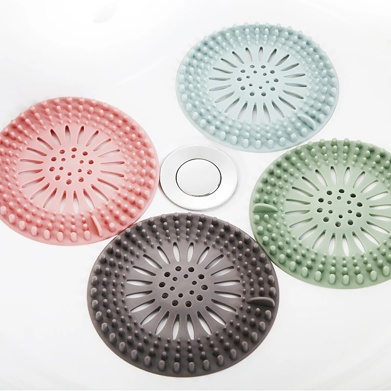 Silicone Hair Filter Strainer: Upgrade Drainage System for Efficiency  ourlum.com   