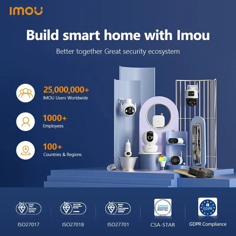 IMOU Cue Security Camera: Smart Baby Monitor with Color Night Vision & AI Detection  ourlum.com   