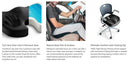 Gel Memory Foam Seat Cushion for Office & Car Relief