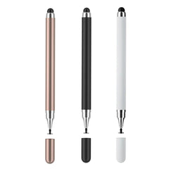 2-in-1 Universal Touch Screen Stylus Pen for Accurate Drawing on iPads and Smartphones