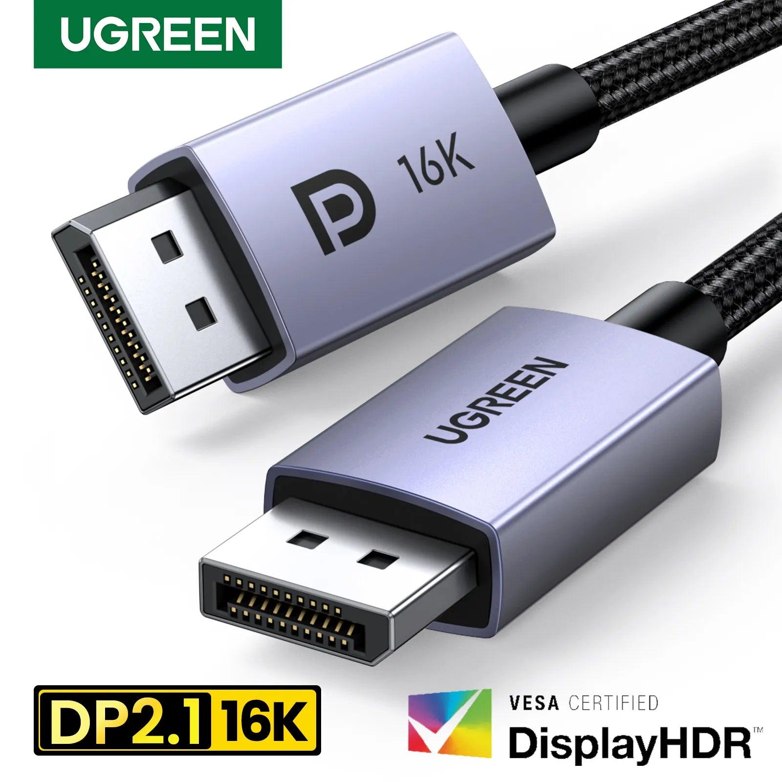 UGREEN DisplayPort HDMI Cable: Ultimate Visual Experience with Dynamic HDR  ourlum.com   