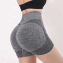 High Waist Women’s Yoga Shorts Seamless Fitness Shorts