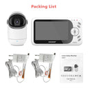 4.3 Inch Baby Monitor with Pan Tilt Camera: Secure Wireless System for Peace of Mind  ourlum.com   