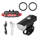 USB Rechargeable Bicycle Light Set for Safe Riding