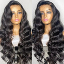 Luxurious Body Wave Brazilian Human Hair Lace Front Wig