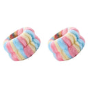 Microfiber Face Washing Wristband Towel Stylish Aid Set