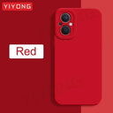 For Reno8 Lite Case YIYONG Soft Silicone Cover Shockproof