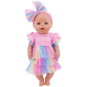 Reborn Doll Fashion Set: Trendy Clothes for 16-18 Inch